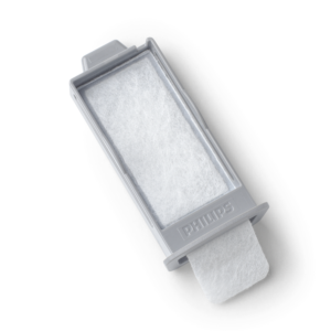 white filter with gray case