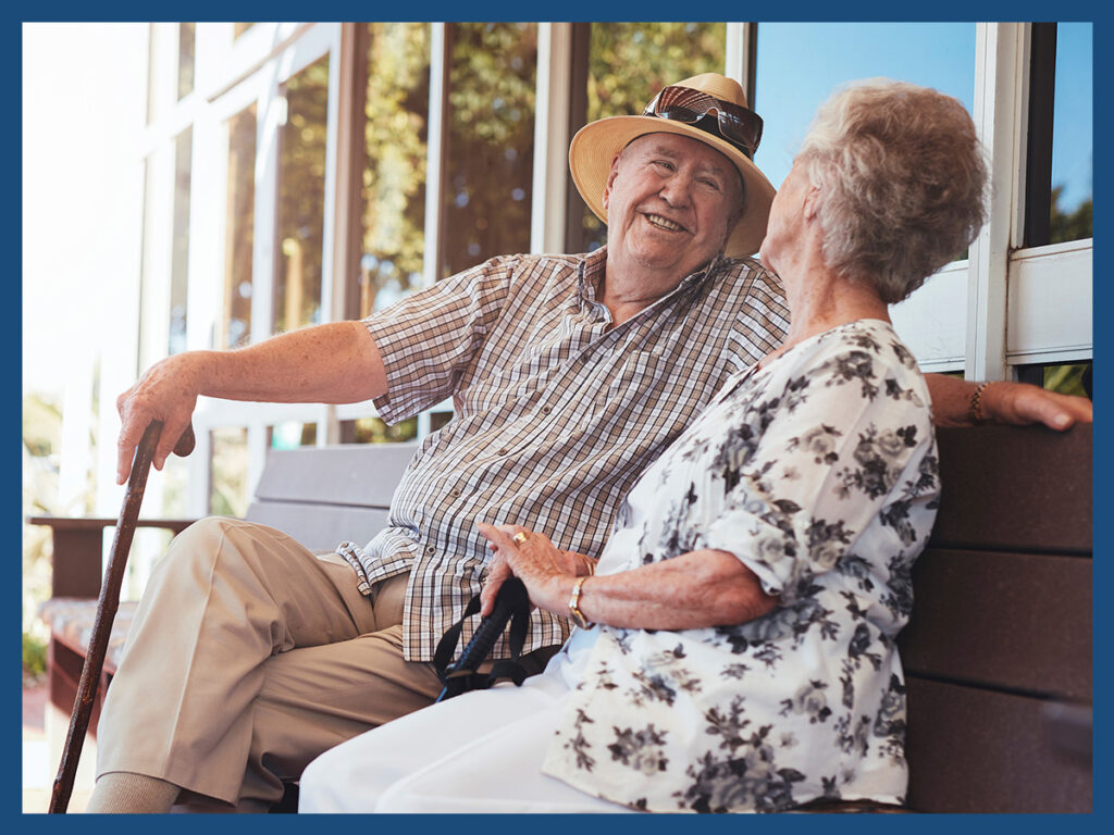 image of a happy couple