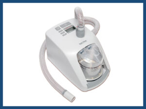 Image of a CPAP with a humidifier