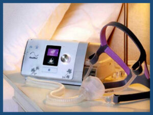 Image of a CPAP machine