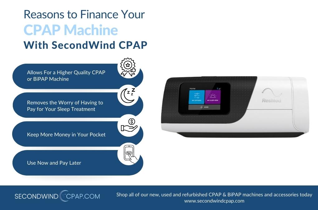 Reasons to Finance Your CPAP Machine infographic