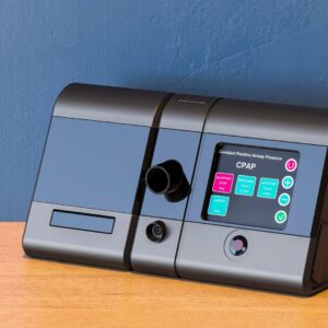 CPAP machine with digital display