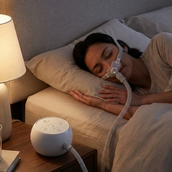 CPAP Machine on a bedside