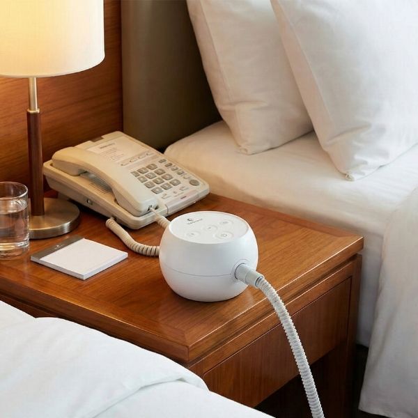 CPAP in a hotel