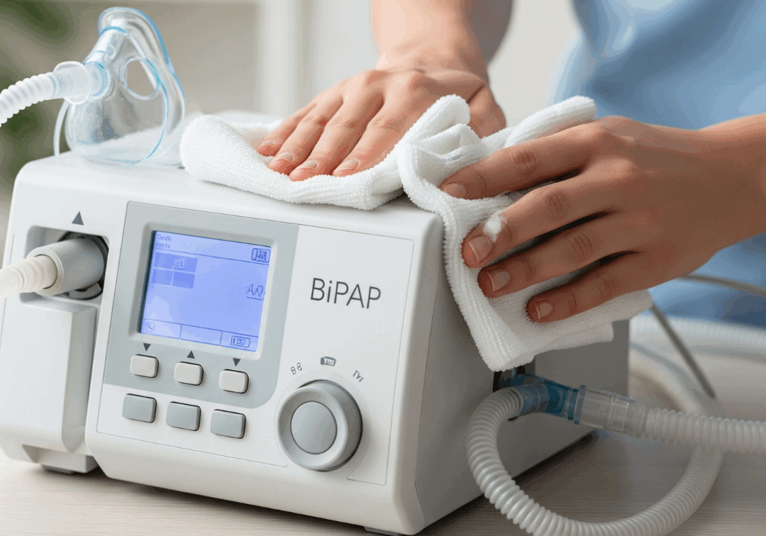 Cleaning BiPAP