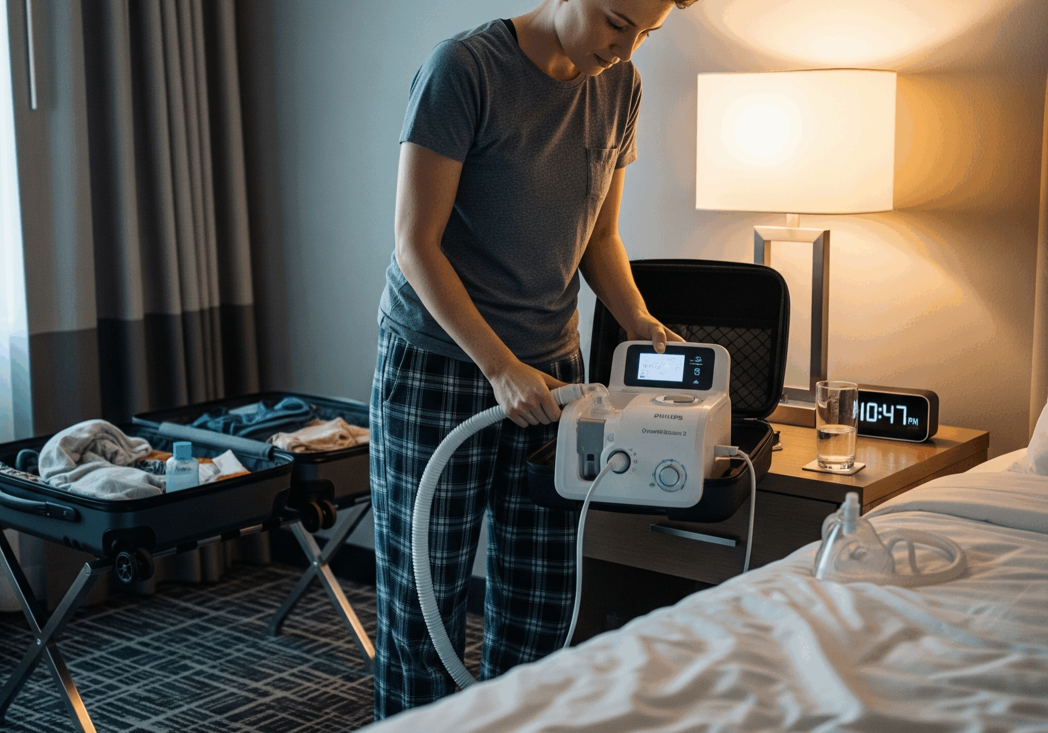 Travel Sized CPAP Machine Easy To Pack For Your Next Adventure 4